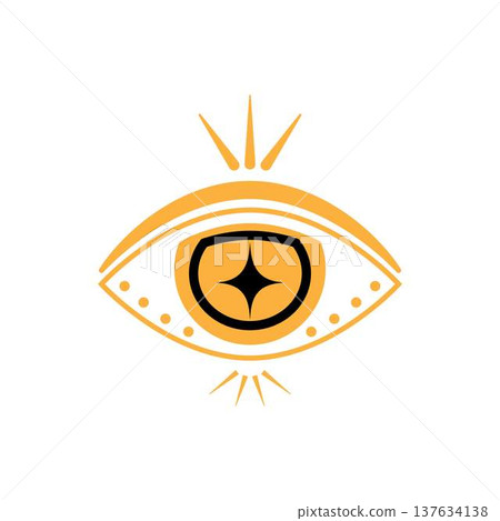 Esoteric eye symbol vision spiritual wisdom concept Esoteric eye symbol vision spiritual wisdom concept 137634138