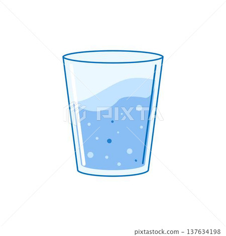 Glass of water illustrating healthy drinking and hydration Glass of water illustrating healthy drinking and hydration 137634198