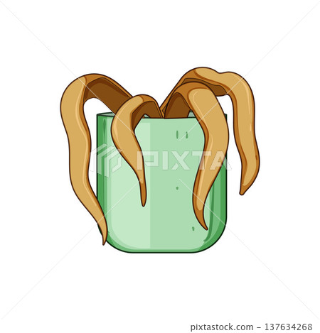 Dried dead potted plant illustrating neglect concept Dried dead potted plant illustrating neglect concept 137634268