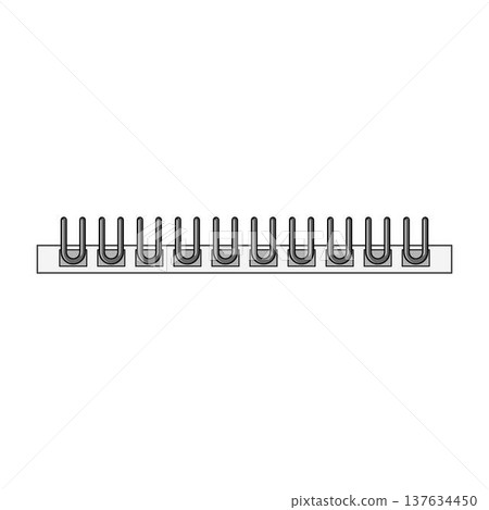 Spiral binding wire element for notebook or calendar Spiral binding wire element for notebook or calendar 137634450