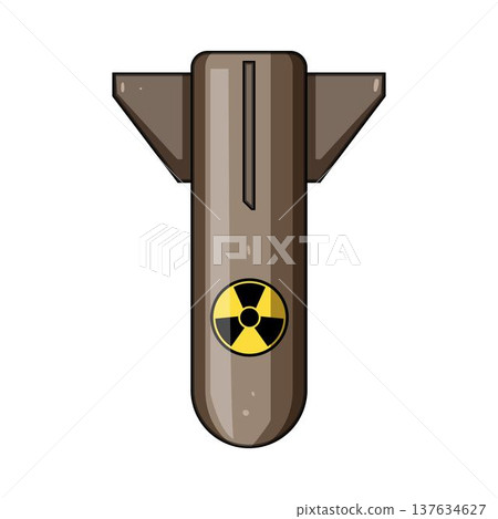 Atomic bomb representing nuclear energy and global conflict Atomic bomb representing nuclear energy and global conflict 137634627