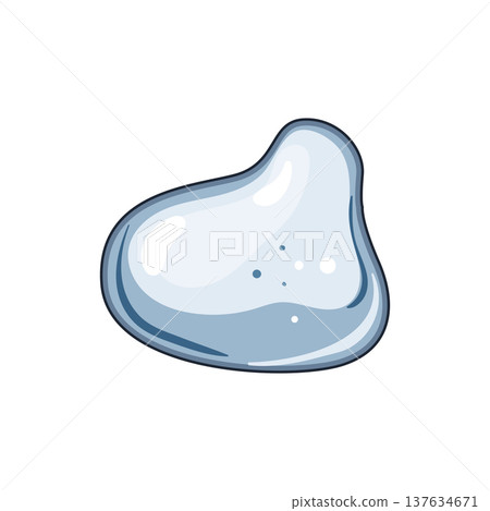 puddle water drops cartoon vector illustration puddle water drops cartoon vector illustration 137634671
