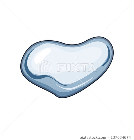 dew water drops cartoon vector illustration 137634674