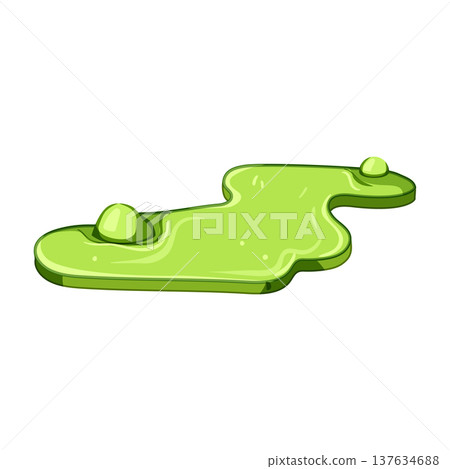 exhaust toxic puddle cartoon vector illustration exhaust toxic puddle cartoon vector illustration 137634688