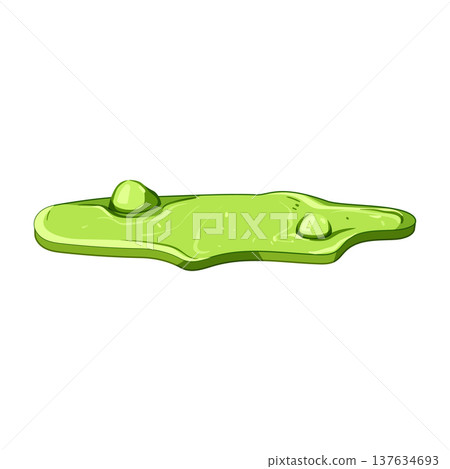 skid toxic puddle cartoon vector illustration skid toxic puddle cartoon vector illustration 137634693