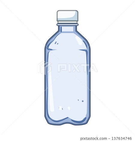 sustainability plastic water bottle cartoon vector illustration sustainability plastic water bottle cartoon vector illustration 137634746