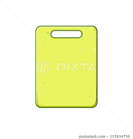 reversible plastic cutting board cartoon vector illustration reversible plastic cutting board cartoon vector illustration 137634750