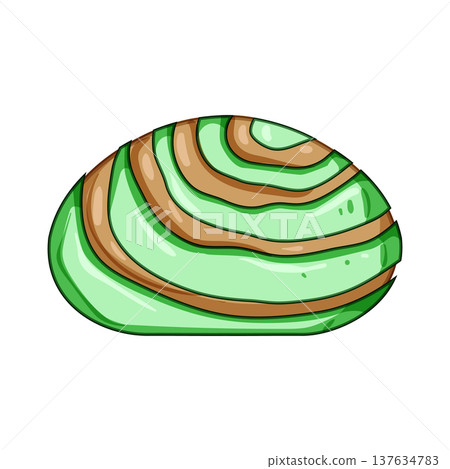 dulce mexican conchas cartoon vector illustration dulce mexican conchas cartoon vector illustration 137634783