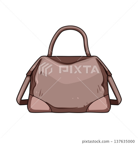 crossbody handbag woman leather cartoon vector illustration crossbody handbag woman leather cartoon vector illustration 137635000