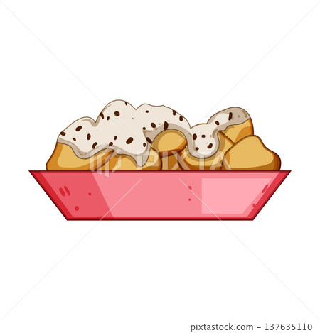 honey greek loukoumades cartoon vector illustration honey greek loukoumades cartoon vector illustration 137635110