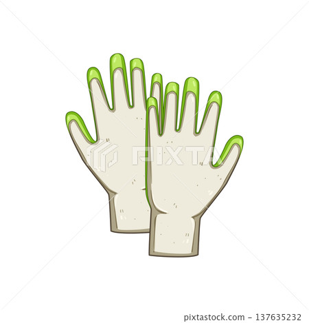garden glove cartoon vector illustration garden glove cartoon vector illustration 137635232