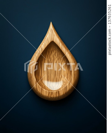 Exquisite wooden spoon resting elegantly on a rustic wooden surface illuminated by soft, natural light. Exquisite wooden spoon resting elegantly on a rustic wooden surface illuminated by soft, natural light. 137635261