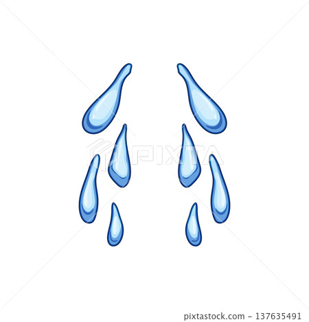 distress cry cartoon vector illustration 137635491