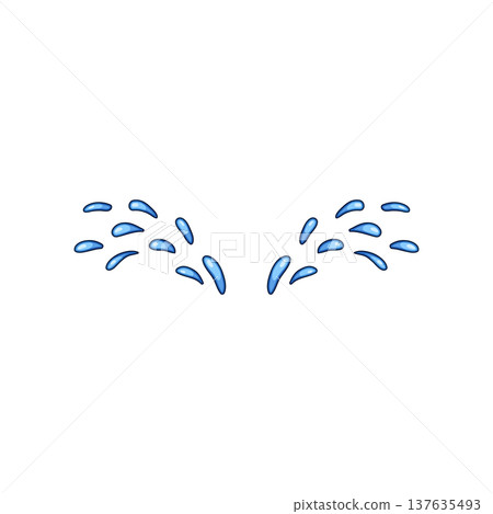 grief cry cartoon vector illustration 137635493