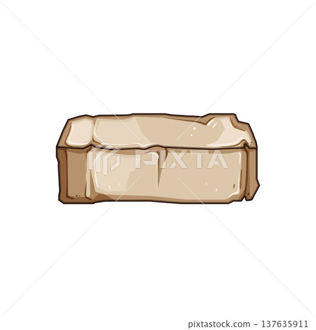 soap stone platform cartoon vector illustration soap stone platform cartoon vector illustration 137635911