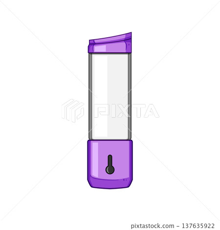 efficient smoothie blender cartoon vector illustration 137635922