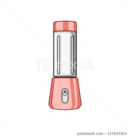 durable smoothie blender cartoon vector illustration 137635924