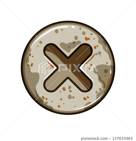 extractor rusty screw head cartoon vector illustration extractor rusty screw head cartoon vector illustration 137635965