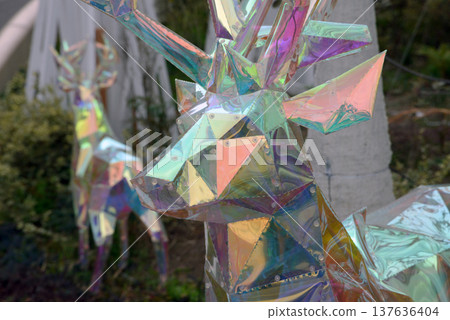 Street corner scenery sketch photo 137636404