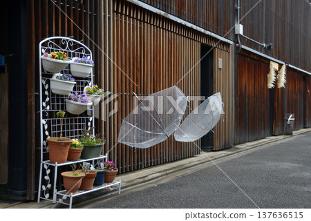 街角風景素描照片 137636515