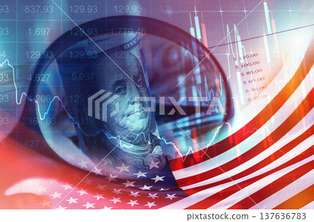 Conflict influences between Iran and USA reflected in financial trends and currency value 137636783
