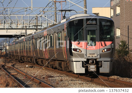 【JR西日本】227系500～Urara～（山陽本線：中莊站） 137637432