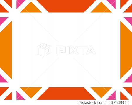 Geometric pattern frame white space Geometric pattern frame white space 137639463