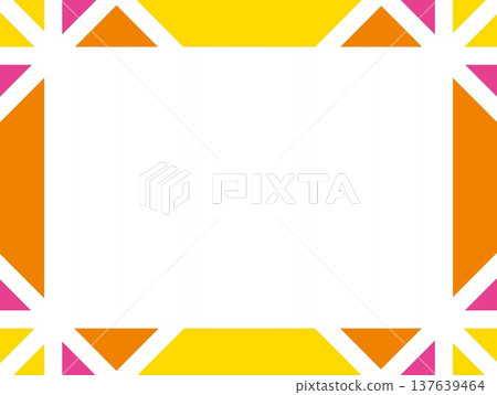 Geometric pattern frame white space Geometric pattern frame white space 137639464
