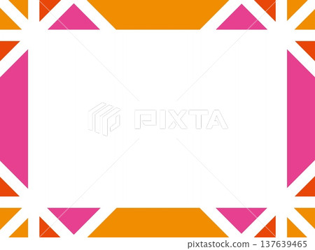 Geometric pattern frame white space Geometric pattern frame white space 137639465