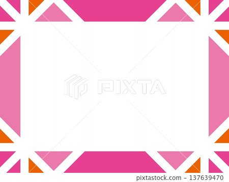 Geometric pattern frame white space Geometric pattern frame white space 137639470