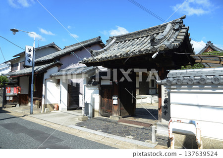 Naramachi, Hotokuji Temple, Sanmon Gate, Jurin-incho, Nara City Naramachi, Hotokuji Temple, Sanmon Gate, Jurin-incho, Nara City 137639524