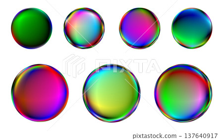 彩色泡泡套裝 彩色泡泡套裝 137640917