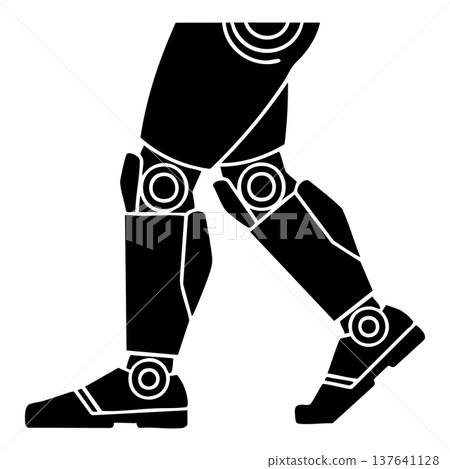 robot with welding wire in robotic arm 137641128