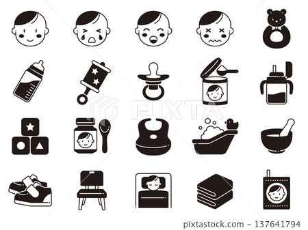 嬰兒用品圖示 02 137641794
