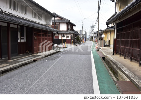Hikone City, Shiga Prefecture: The retro townscape of Toriimoto-juku on the Nakasendo Road Hikone City, Shiga Prefecture: The retro townscape of Toriimoto-juku on the Nakasendo Road 137641810