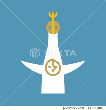 Symbolic icon of the Osaka World Expo 137641885