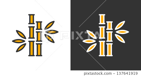 bamboo icon bamboo icon 137641919