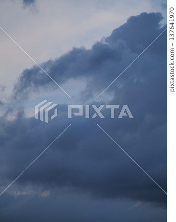 Black clouds, black sun, black sky 137641970