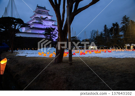 會津圖片蠟燭節 137643102