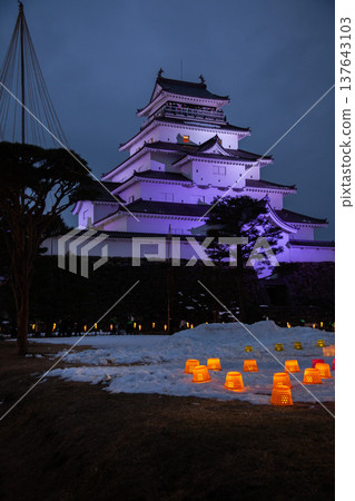 會津圖片蠟燭節 137643103