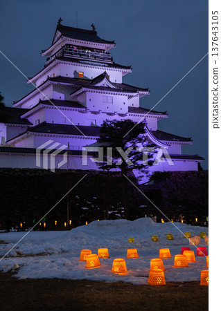 Aizu picture candle festival Aizu picture candle festival 137643105