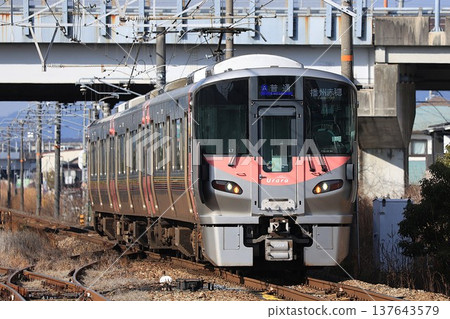[JR West] 227 Series 500 ~Urara~ (Sanyo Main Line: Nakasho Station) 137643579