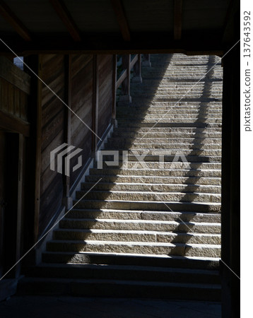 Todai-ji Temple, Nigatsu-do Hall's covered corridor, Zoshi-cho, Nara City 137643592