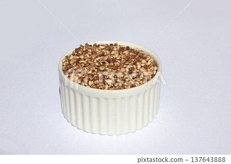 Sorghum placed on a white background Sorghum placed on a white background 137643888