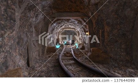 Mining mine Mining mine 137644099