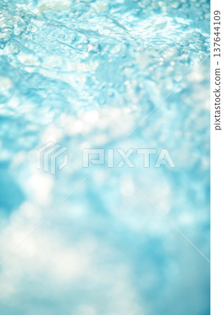Sparkling water surface - summer color image Sparkling water surface - summer color image 137644109