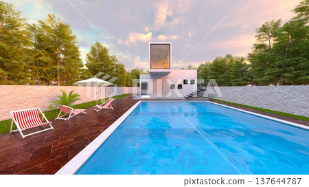 House with pool House with pool 137644787