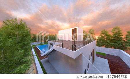 House with pool House with pool 137644788