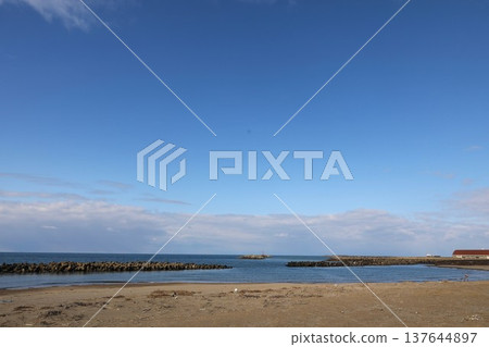 日本海，新潟縣直江津市 137644897