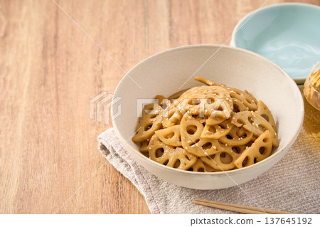 蓮藕金平(日式小菜/熟食) 蓮藕金平(日式小菜/熟食) 137645192